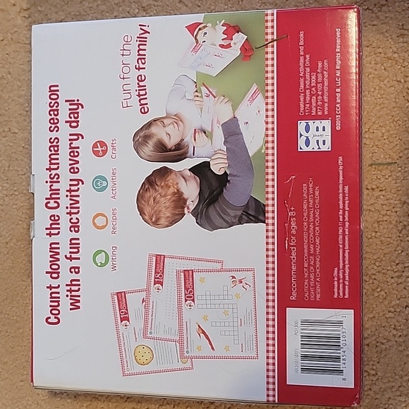 Elf on the Shelf "Plush Elf and Advent Activity Pack" Female doll & calendar - Picture 5 of 7